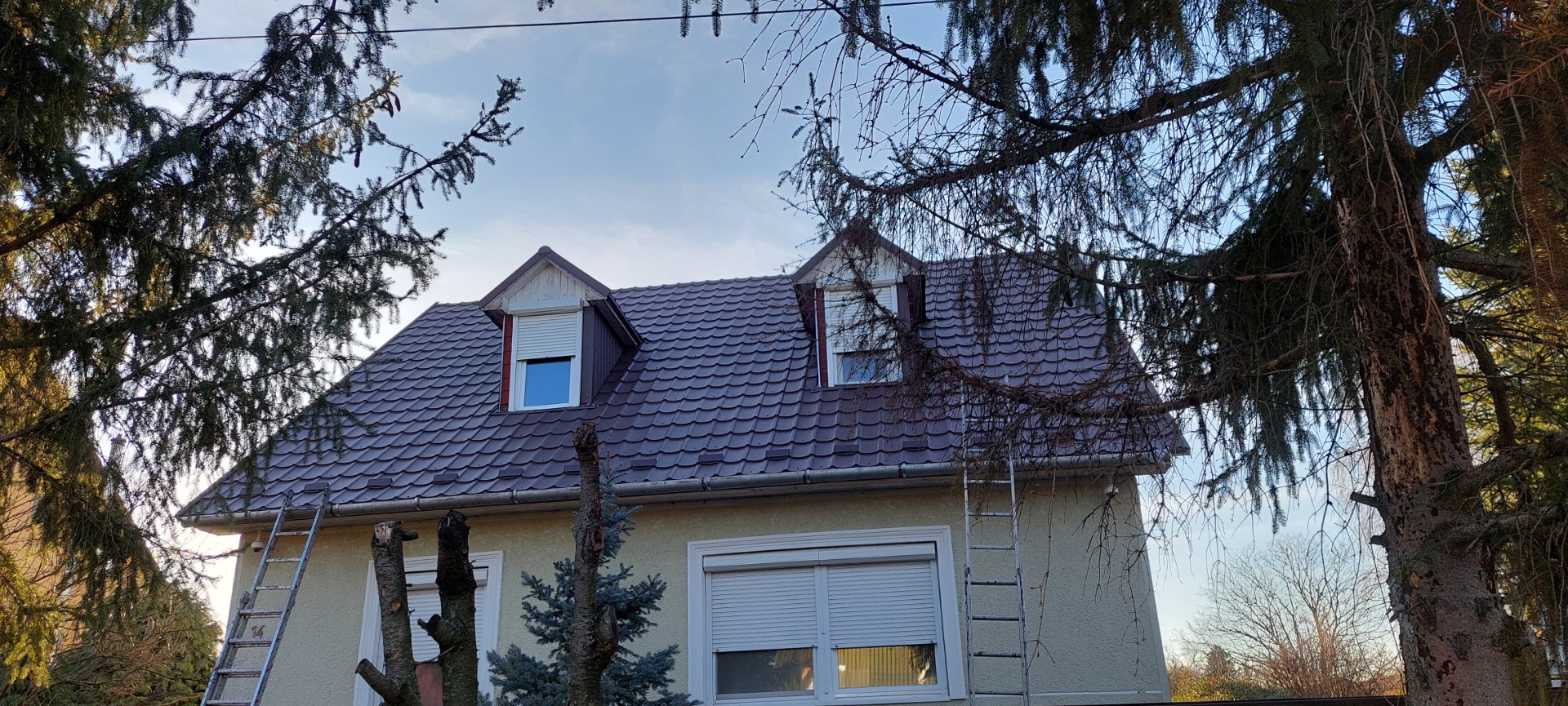 Tetőfedés Cserepeslemezzel